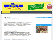Tablet Screenshot of germanus.net.pl